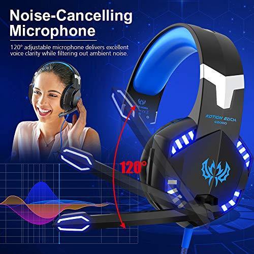 VersionTECH. G2000 Gaming Headset for PS5, PS4, PC, Xbox One - JOY2ESpree
