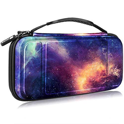 Fintie Carry Case for Nintendo Switch - [Shockproof] Hard Shell Protective Cover Travel Bag w/10 Game Card Slots - JOY2ESpree
