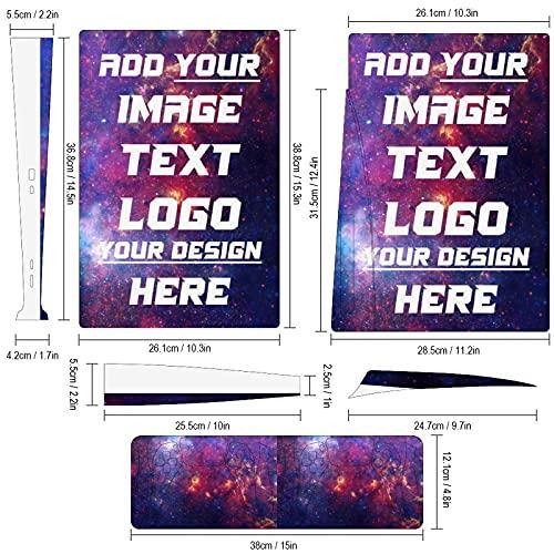 Custom Skin for PS5 Console and Controllers,Personalized Vinyl Sticker Compatible with Playstation 5 Standard Edition - JOY2ESpree