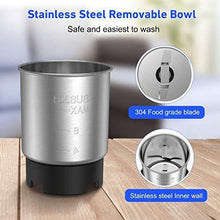 
                        
                          Muat gambar ke penampil Galeri, Electric Coffee Grinder,300W Detachable Spice Grinder - JOY2ESpree
                        
                      