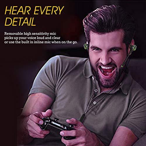 Dual Microphones Gaming Headphones with Siri Wake-up Noise Cancelling Stereo Bass Headphones for Mobile Gaming - JOY2ESpree
