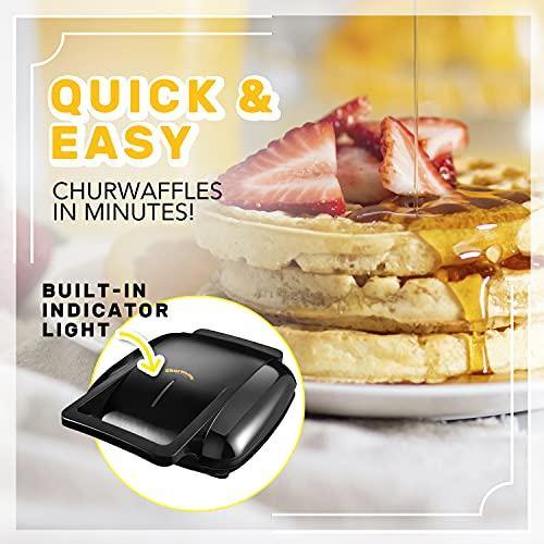 Burgess Brothers ChurWaffle Maker · Specialty Waffle Maker · Makes 4 Waffles at a Time. - JOY2ESpree