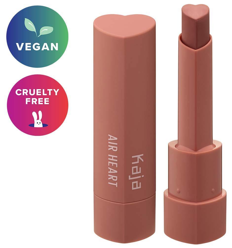 KAJA Air Heart | Lightweight Natural Finish Lipstick | 07 Lover - mauvy brown