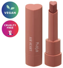 
                        
                          Load image into Gallery viewer, KAJA Air Heart | Lightweight Natural Finish Lipstick | 07 Lover - mauvy brown
                        
                      