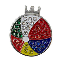 
                        
                          Cargar imagen en el visor de la galería, DA VINCI Magnetic Golf Hat Clip with 1 Inch Bling Metal Golf Ball Marker - JOY2ESpree
                        
                      