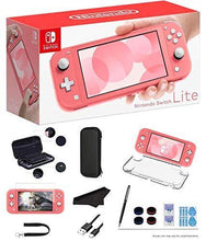 
                        
                          Muat gambar ke penampil Galeri, Newest Nintendo Switch Lite - Coral Game Console, 5.5” LCD Touch 1280x720 Screen, Built-in +Control Pad, WiFi, Bluetooth with GalliumPi 10-in-1 Bundle - JOY2ESpree
                        
                      