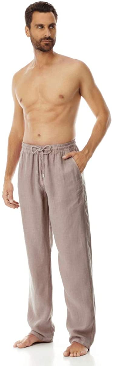 Vilebrequin Men's Solid Linen Pants-M