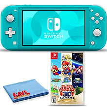 
                        
                          Muat gambar ke penampil Galeri, Nintendo Switch Lite (Turquoise) Console Bundle with Super Mario 3D All-Stars Game and 6Ave Cleaning Cloth - JOY2ESpree
                        
                      