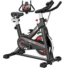 
                        
                          画像をギャラリービューアに読み込む, YONKFUL Exercise Bike Belt Drive Indoor Cycling Bike Adjustable Stationary Bicycle Home Gym Bike - JOY2ESpree
                        
                      