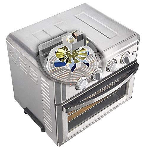 Cuisinart TOA-60 Convection Toaster Oven Air Fryer with Light, Silver w/ 1 Year Extended Warranty - JOY2ESpree