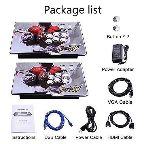 MOSTOP 3D & 2D Arcade Video Game Console 2680 Games in 1 Pandora's Box 180 3D Games 1080P HD 2 Players Arcade Machine - JOY2ESpree