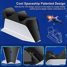 
                        
                          Load image into Gallery viewer, BEBONCOOL Charger for PS5 Charging Station, Patent-designed Fast for PS5 Controller Charger Station - JOY2ESpree
                        
                      