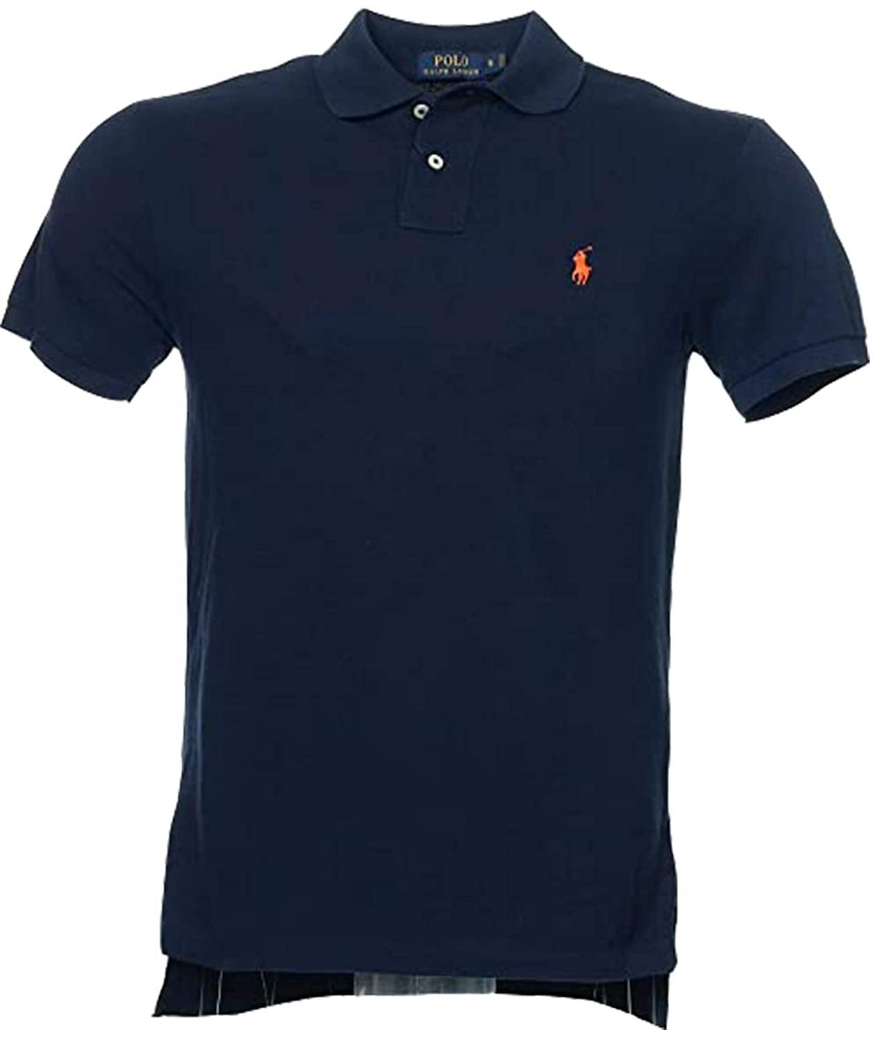 Polo Ralph Lauren Mens Custom Fit Short Sleeves Polo Shirt