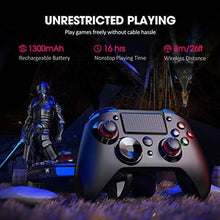 
                        
                          画像をギャラリービューアに読み込む, PS4 Controller Wireless, PICTEK 1300mAh Rechargeable Battery Wireless Controller - JOY2ESpree
                        
                      