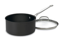 
                        
                          Cargar imagen en el visor de la galería, Cuisinart Chef's Classic Nonstick Hard-Anodized 3-Quart Saucepan with Lid,Black - JOY2ESpree
                        
                      