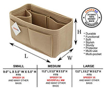 
                        
                          將圖片載入圖庫檢視器 Felt Handbag Organizer Insert - Multi Pocket Bag and Tote Organizer Shaper Liner Insert
                        
                      