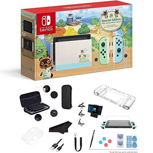 Newest Nintendo Switch - Animal Crossing: New Horizons Edition 32GB Console - JOY2ESpree