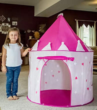 
                        
                          將圖片載入圖庫檢視器 Foxprint Princess Castle Play Tent With Glow In The Dark Stars
                        
                      