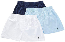 
                        
                          Cargar imagen en el visor de la galería, Polo Ralph Lauren Men's 3-Pack Classic Fit Packaged Woven Boxers
                        
                      