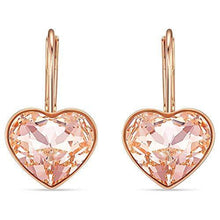 
                        
                          画像をギャラリービューアに読み込む, Swarovski Bella Heart Pierced Earrings Silk/Pink One Size - JOY2ESpree
                        
                      