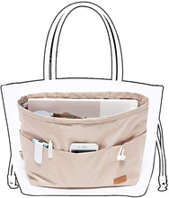 
                        
                          Cargar imagen en el visor de la galería, iN. Purse Organizer Insert with zipper Nylon fabric for women Handbags &amp; Totebag
                        
                      