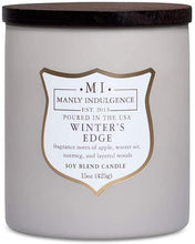 
                        
                          Load image into Gallery viewer, Manly Indulgence Sea Salt &amp; Ginger Scented Jar Candle, 15 Oz, White
                        
                      