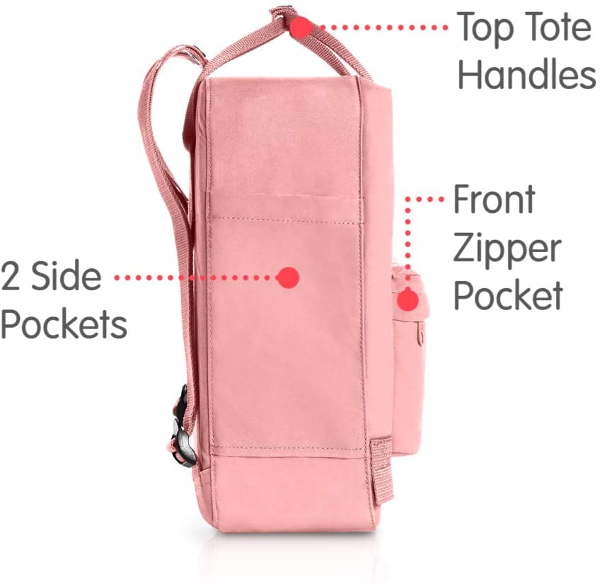 Fjallraven, Kanken Classic Backpack for Everyday, Ox Red