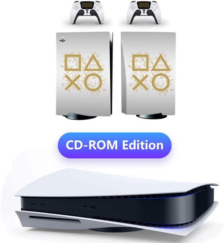Whole Body Protective Vinyl Skin Decal Cover for Sony PS5 Playstation 5 Console Wrap Sticker Skins - JOY2ESpree