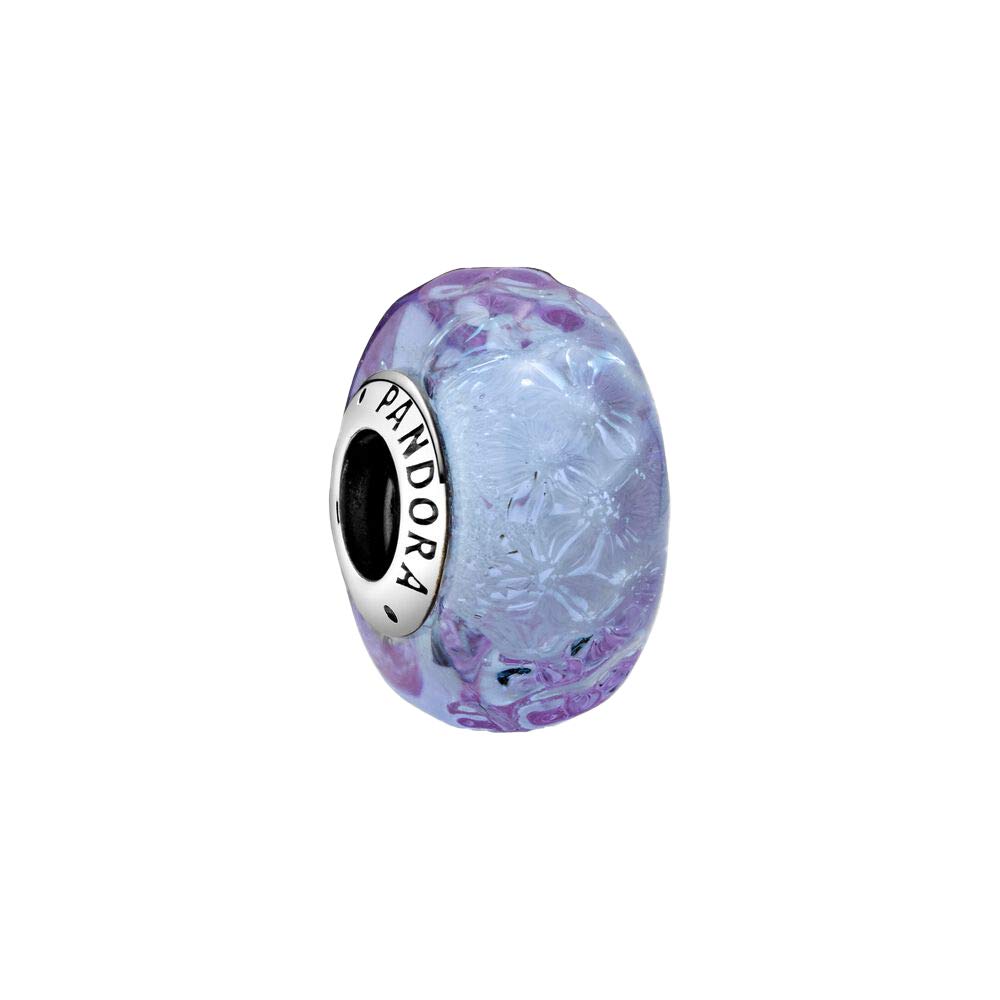 PANDORA Wavy Lavender Murano Glass - JOY2ESpree