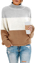 
                        
                          画像をギャラリービューアに読み込む, Saodimallsu Womens Turtleneck Oversized Sweaters Batwing Long Sleeve Pullover Loose Chunky Knit Jumper - JOY2ESpree
                        
                      
