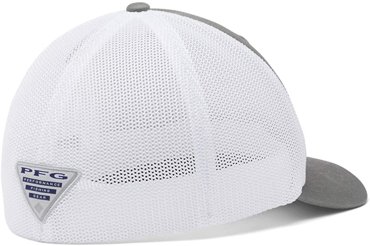 Columbia Unisex-Adult PFG Mesh Fish Flag Ball Cap