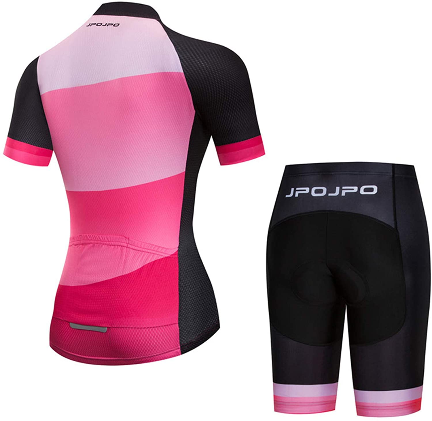 Women's Cycling Clothing Short Sleeve Bike Jersey Sets Bib Shorts Summer Cycling Sets Reflective