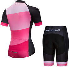 
                        
                          Muat gambar ke penampil Galeri, Women's Cycling Clothing Short Sleeve Bike Jersey Sets Bib Shorts Summer Cycling Sets Reflective
                        
                      