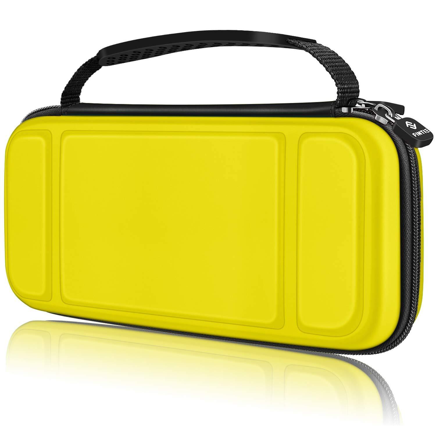 Fintie Carry Case for Nintendo Switch Lite 2019 - [Shockproof] Hard Shell Protective Cover Bag with 15 Game Card/2 Micro SD Card Slots - JOY2ESpree