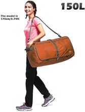 
                        
                          画像をギャラリービューアに読み込む, Gonex 150L Travel Duffel Bag Foldable Extra Large Duffle Bag XL Heavy Duty for Men Women for Luggage Shopping Gray
                        
                      