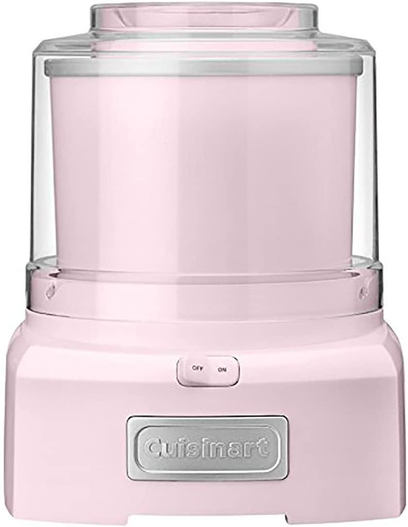 Cuisinart ICE21R Frozen Yogurt Automatic Ice Cream and Sorbet Maker,120 V, Thermoplastic, 1-1/2 qt, Red - JOY2ESpree