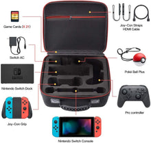 
                        
                          गैलरी व्यूवर में इमेज लोड करें, Retear Travel Carry Case for Nintendo Switch Game Portable Hard Shell Protective Storage Accessories Bag - JOY2ESpree
                        
                      