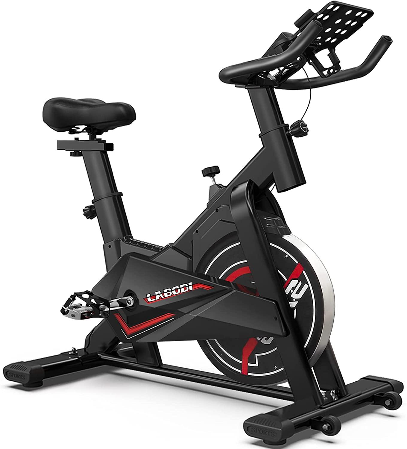LABODI Exercise Bike, Stationary Indoor Cycling Bike, Cycle Bike for Home Cardio Gym - JOY2ESpree