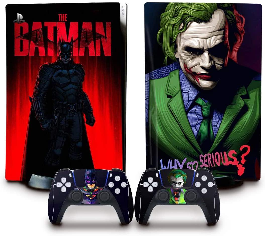PEYANZ PS5 Skin for Console(Disk Edition) and Controllers Vinyl Sticker, Durable - JOY2ESpree