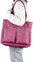 
                        
                          將圖片載入圖庫檢視器 Canvas Tote Bag Waterproof Nylon Multi Pocket Shoulder Bags Laptop Work Bag Teacher Purse and Handbags for Women &amp; Men
                        
                      