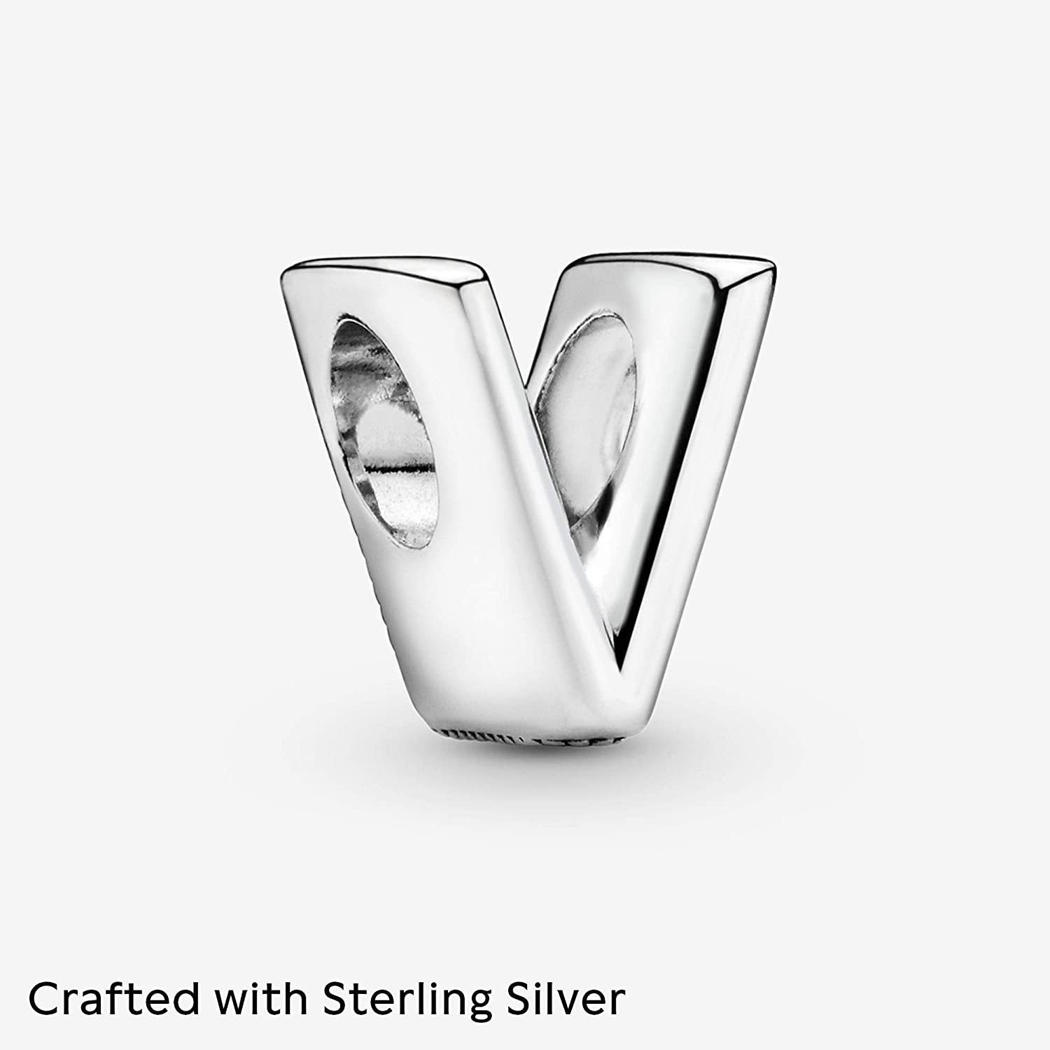 PANDORA Letter 925 Sterling Silver Charm - JOY2ESpree