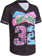 
                        
                          Muat gambar ke penampil Galeri, MOLPE 90s Hip Hop Clothing for Men and Women, Unisex Bel Air 23 Baseball Jersey, Mens Printed Urban Shirts for Party
                        
                      