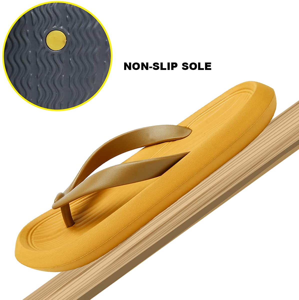 ChayChax Men’s Women’s Flip Flops Lightweight Thong Sandals Summer Beach Pool Shower Slippers