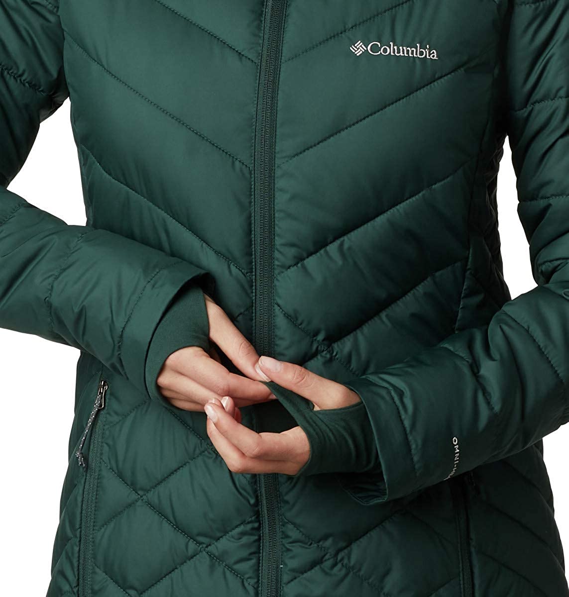 Columbia Womens Heavenly Long Hooded Jacket