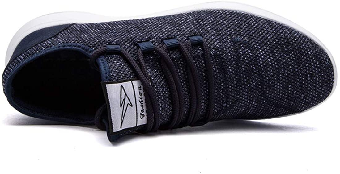 KEEZMZ Men's Running Shoes Fashion Breathable Sneakers Mesh Soft Sole Casual Athletic Lightweight