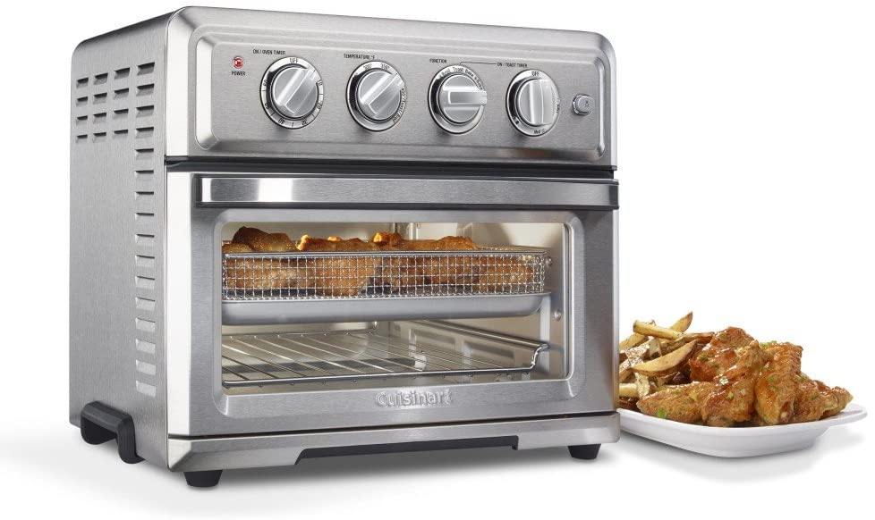 Cuisinart TOA-60 Convection Toaster Oven Airfryer, Silver - JOY2ESpree