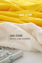 
                        
                          Load image into Gallery viewer, Bedsure Sherpa Fleece Blanket Throw Size Navy Lightweight Super Soft Cozy Luxury Bed Blanket Microfiber
                        
                      