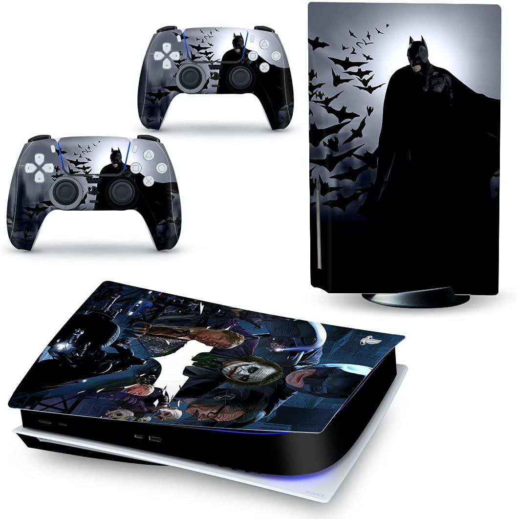 Mmoptop PS5 Skin Venom for Playstation 5 Disc Edition with Console and Dualsense Controller Full Set - JOY2ESpree