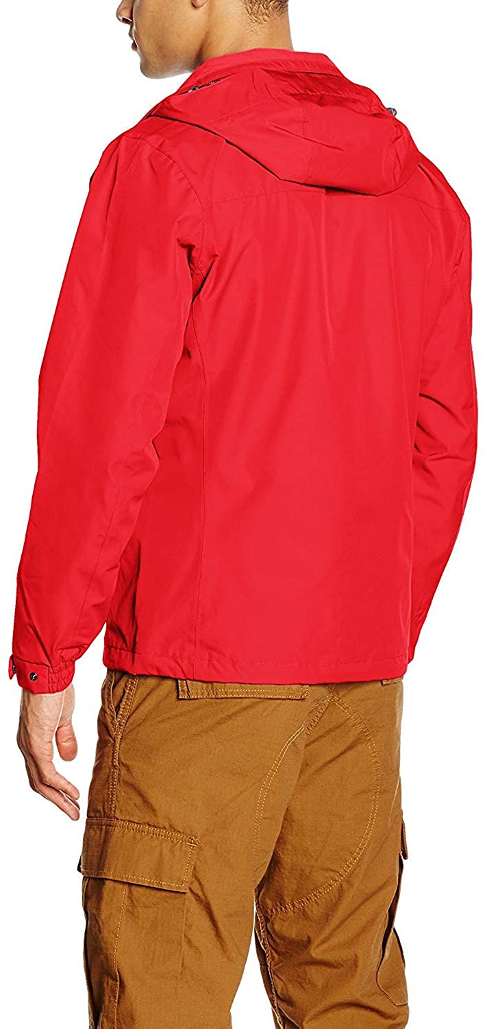 Helly Hansen Men's Dubliner Jacket Waterproof, Windproof, Breathable Shell Rain Coat with Packable Hood