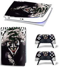 
                        
                          Load image into Gallery viewer, Mmoptop PS5 Skin for Playstation 5 Disc Version Console and Controller Vinyl Cover Skins Wrap - Black Pan-Ther - JOY2ESpree
                        
                      
